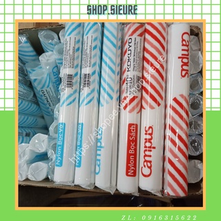 Set 10 Bọc Sách Giáo Khoa Campus Khổ B5 (kích thước 17x24 và 19x26.5)