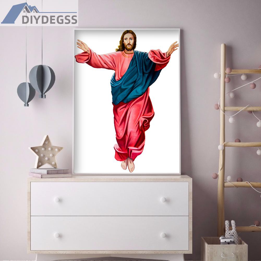 Bộ Tranh Đính Đá 5d Tự Làm Hình Chúa Jesus 12.2 Great Jesus