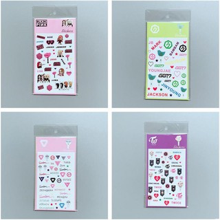 Tấm sticker trang trí in hình các nhóm nhạc Kpop độc đáo
