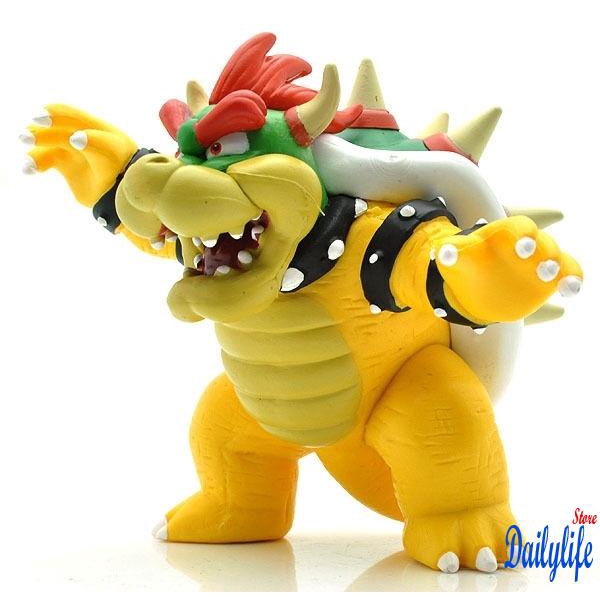 Mô hình rùa Bowser trong game Super Mario phong cách độc đáo