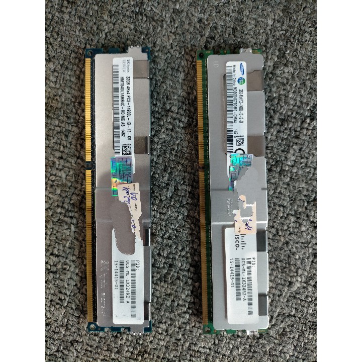 Ram 32GB DDR3  BUS 1866 REG ECC cho Workstation