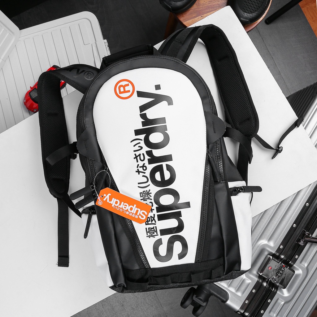 (Video&amp; Ảnh thật) Balo Đựng LAPTOP + du lịch❤ Superdry Premium Good 4 màu tự chọn