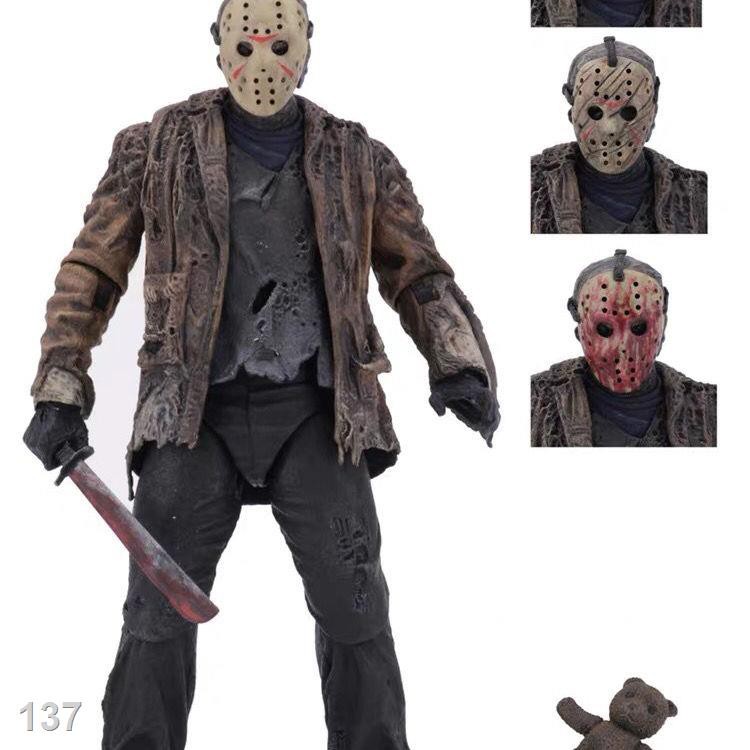 NECA Halloween Black Friday Freddy Jason Texas Chainsaw Killing Mô hình búp bê làm bằng tay