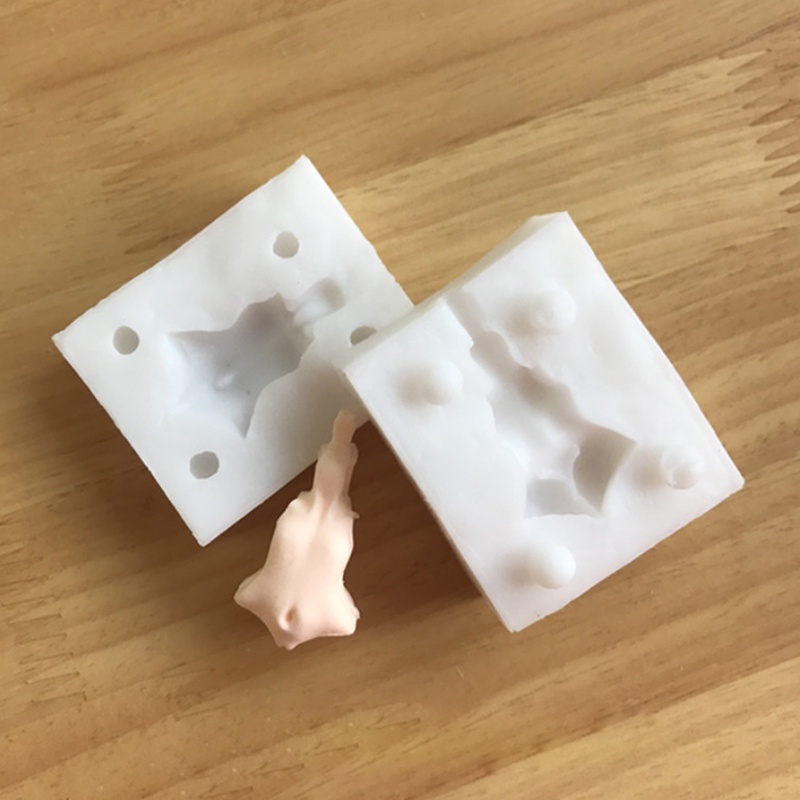 Khuôn Silicone Làm Bánh Tạo Hình Cơ Thể Em Bé Độc Đáo