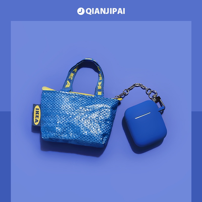 Vỏ Bảo Vệ Hộp Sạc Tai Nghe Airpods 1 / 2 / 3 Hình Túi Masturbator Sáng Tạo Dễ Thương Có Dây Đeo Chống Mất | BigBuy360 - bigbuy360.vn