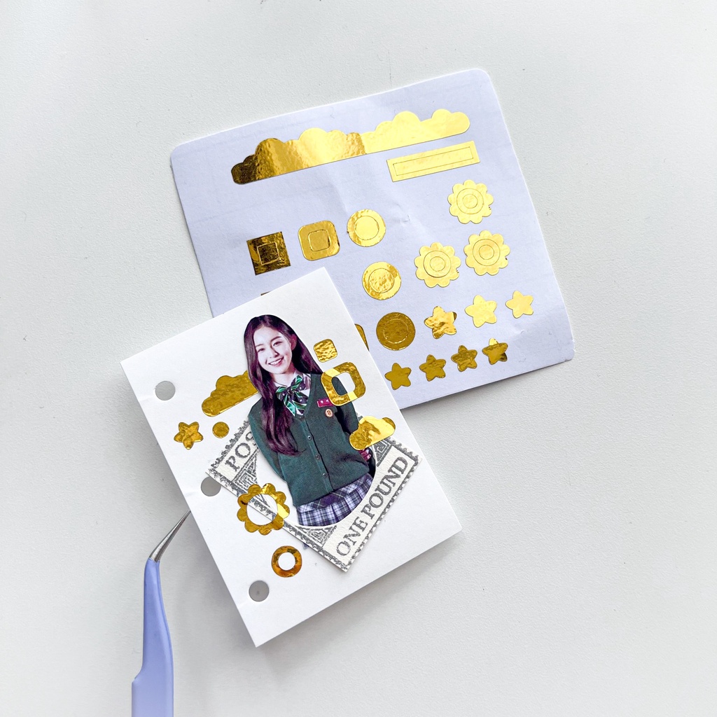 Sticker Đệm Mini Manga/Manhwa/Anime Journal - Hidari