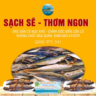 Cá nục khô 1 nắng loại 1 to giàu dinh dưỡng đặc sản biển Cửa Lò không chất bảo quản 1kg