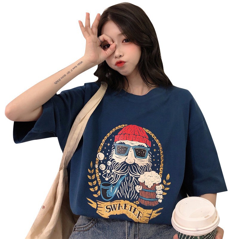 Áo phông tay lỡ form rộng_Fresize 65kg