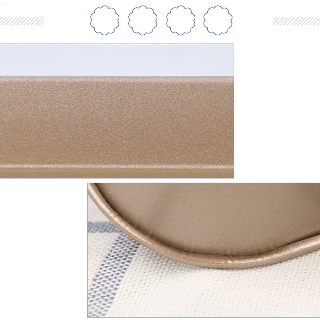 Rectangle Non-stick Baking Tray Carbon Steel Kitchen Cake Bread Biscuit Baking Pan Tool  globalsale