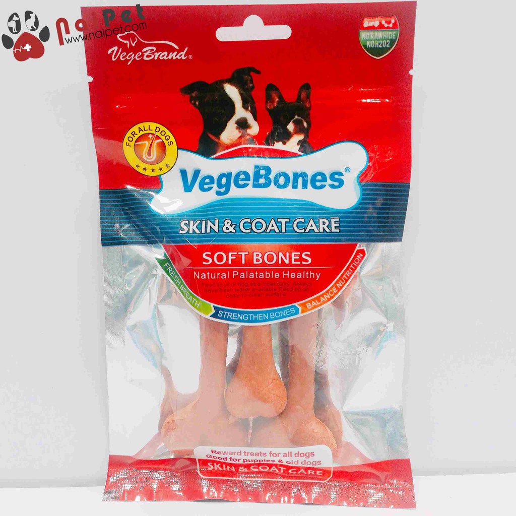 Đồ Ăn Vặt Xương Gặm Sạch Răng VegeBones 60g
