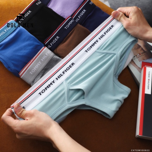 Quần Lót  Nam TAM GIÁC Tommy Hilifiger Có Cửa Vải Lụa Mát 4D Cực Mịn hàng Cao Cấp chính hãng