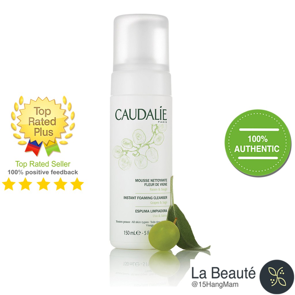 Caudalie Mousse Nettoyant - Sữa Rửa Mặt Tạo Bọt Cho Mọi Loại Da 150ml