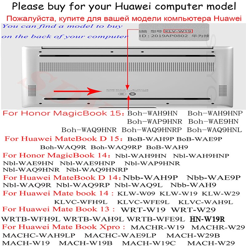 Túi Đựng Laptop Chống Thấm Nước Cho Huawei Honor Magicbook 14 15 15.6 "2020 Mate Book 13 14 D14 Mate D15 / 15.6 Inch | BigBuy360 - bigbuy360.vn