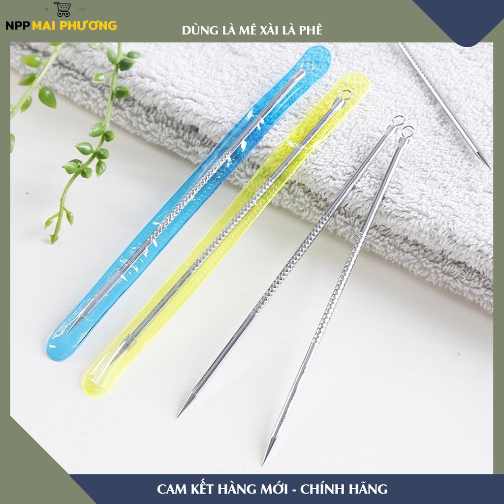 Cây Nặn Mụn Hai Đầu Bằng Thép