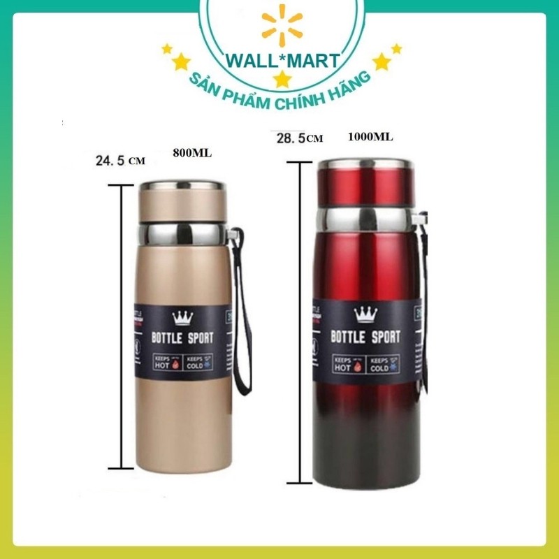 Bình Giữ Nhiệt Inox Cao Cấp 4 Lớp Có Nắp Lọc Trà Lõi Thép Chống Gỉ  Wallmart Wm35 | BigBuy360 - bigbuy360.vn
