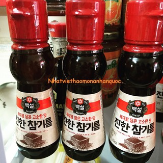 Dầu vừng dầu mè nguyên chất HQ 110ml
