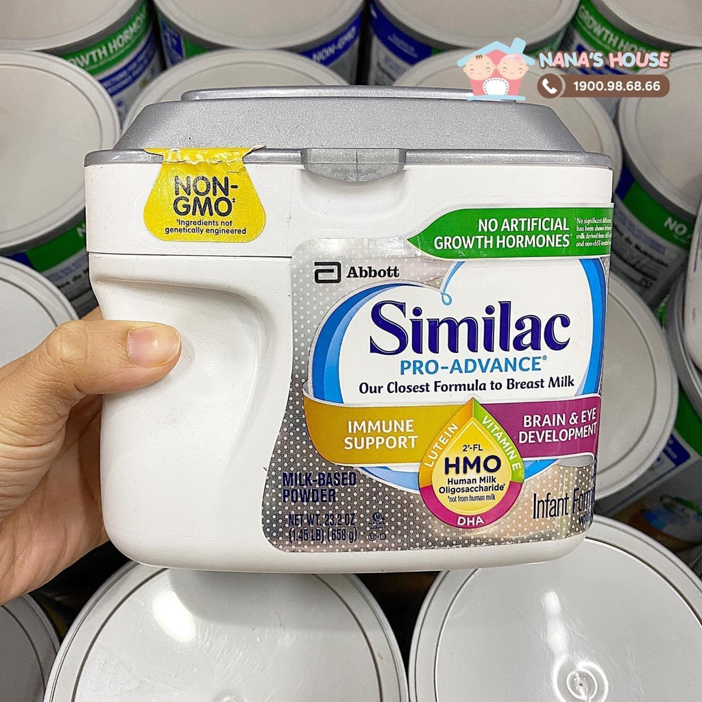 Sữa Similac Pro Advance HMO - Similac Pro Advance cho bé đủ mẫu 658gr, 873gr và 964gr