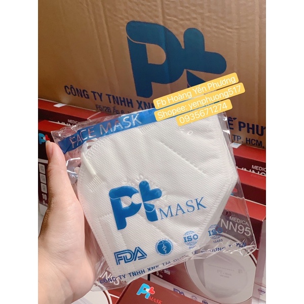 Khẩu Trang N95 PT 5 Lớp Kháng Khuẩn | BigBuy360 - bigbuy360.vn