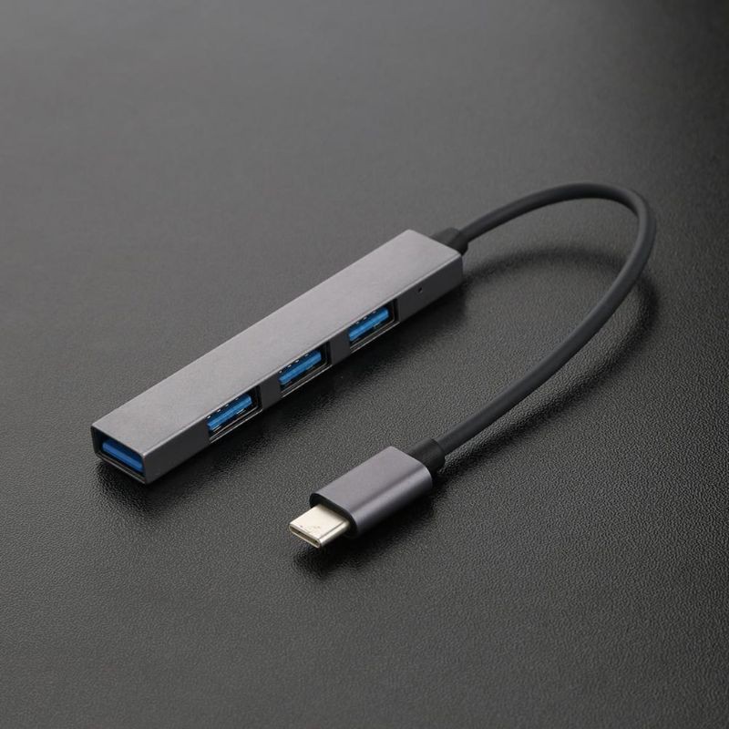 Bộ Chia Hub Type C Sang 4 Cổng Usb 3.0 Cho Macbook Pro