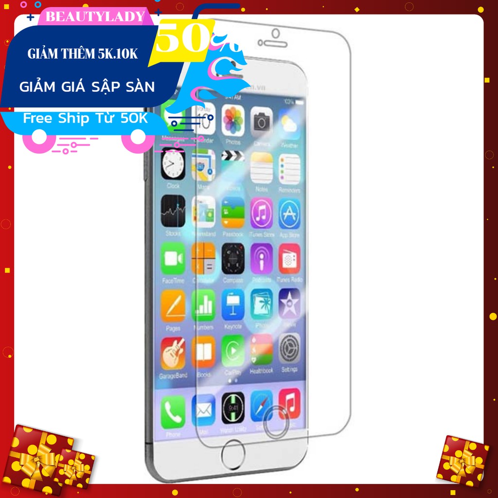Bộ 2 Miếng dán cường lực cho iPhone 6/ 6 Plus