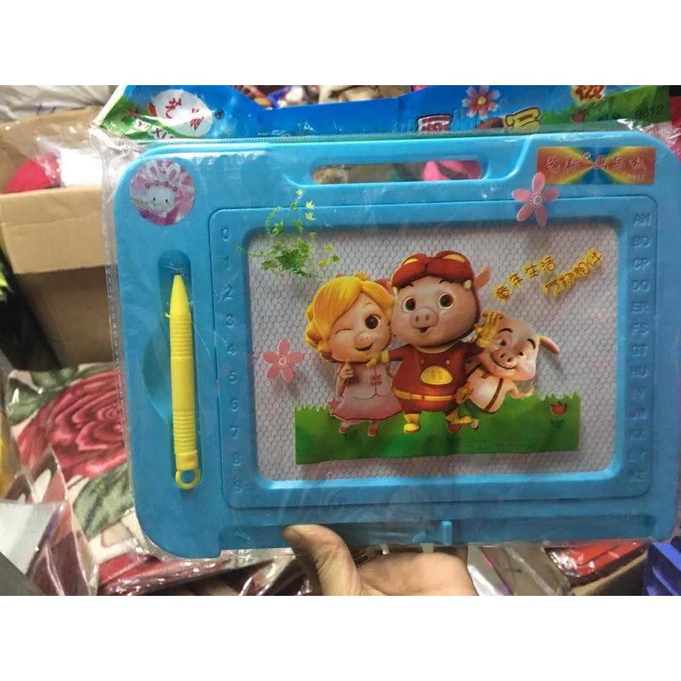 Bảng vẽ tự xoá cho bé (ảnh thật - giao màu ngẫu nhiên)