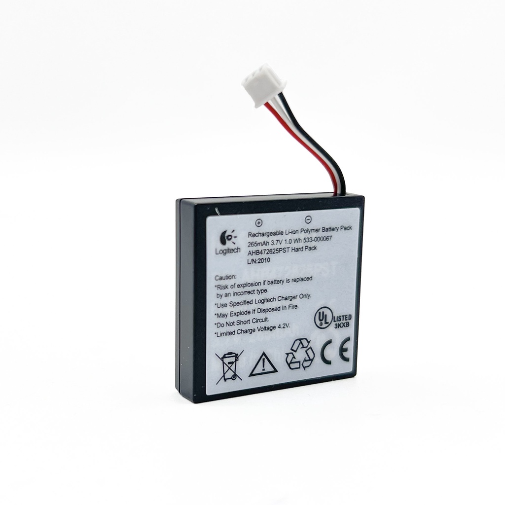 Pin Lipo 3.7V 265mAh AHB472625PST Hard Pack Pin Sạc Cho headphone Bluetooth Logitech H800