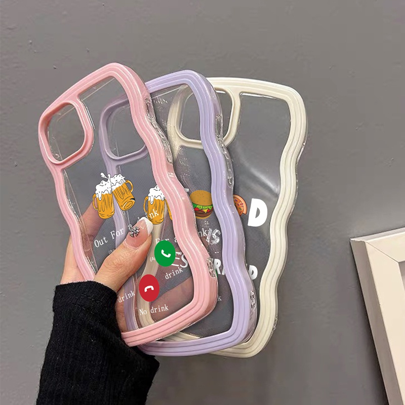 Suntaiho ốp lưng iphone Ốp điện thoại mềm trong suốt in hình thích hợp cho iPhone 11 Pro 13 12 Pro Max X XS Max XR 7 8 Plus