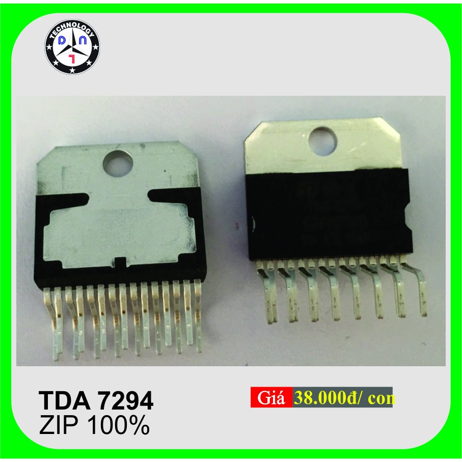 IC công suất âm thanh 100W TDA7294 ZIP 100%
