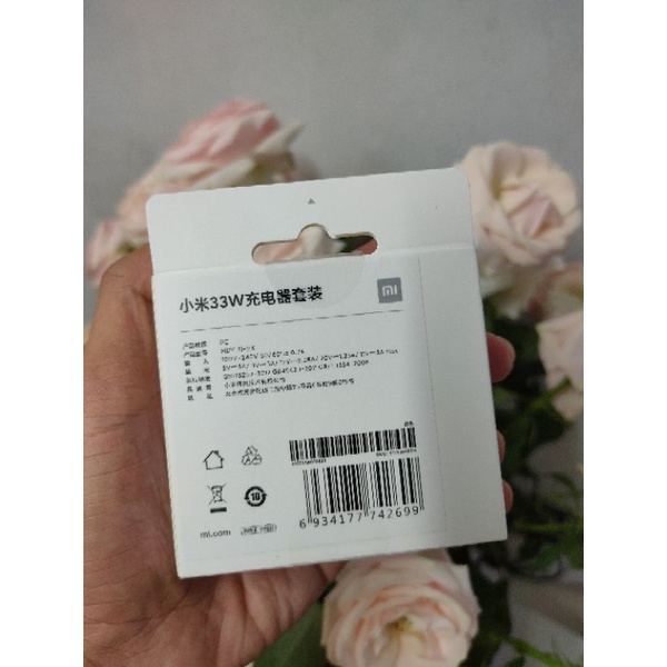 Bộ combo sạc cáp nhanh chính hãng Xiaomi 33w  và 67w