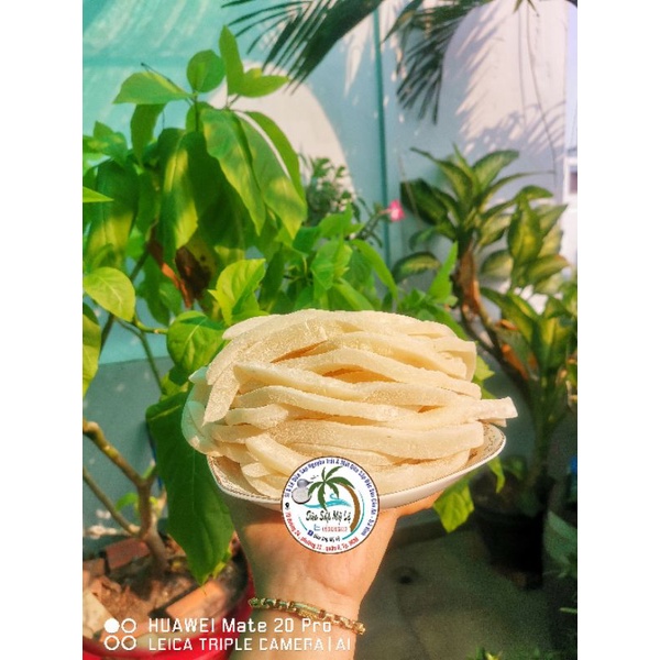 Mứt Dừa Sáp đường cát  200k túi 500g