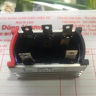 Cầu điot 5 chân 50A 1200v