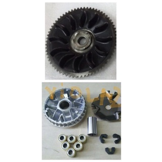 Bộ côn trước ab110, click 110, lead 110 scr 110, vision 2012 2013 2014, có kèm đĩa đề, bánh răng đề, kẹp trượt, bi nồi
