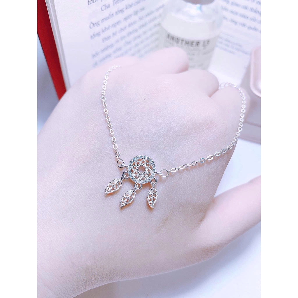 Lắc Tay Bạc Ta S925 Cao Cấp CaoBac Silver Dream Đính Đá Ước Mơ Đáng Yêu Phong Cách Nhẹ Nhàng Cho Nữ