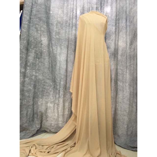 Vải Chiffon Siêu Đẹp Mềm Rủ Sang Trọng, Vải voan mỏng rủ khổ 1,5m may váy đầm, khăn thời trang