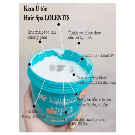 Ủ Tóc Lolentis Thái Lan