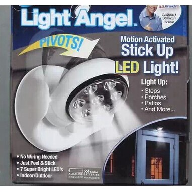 Đèn led xoay 360 cảm biến tự động light angel