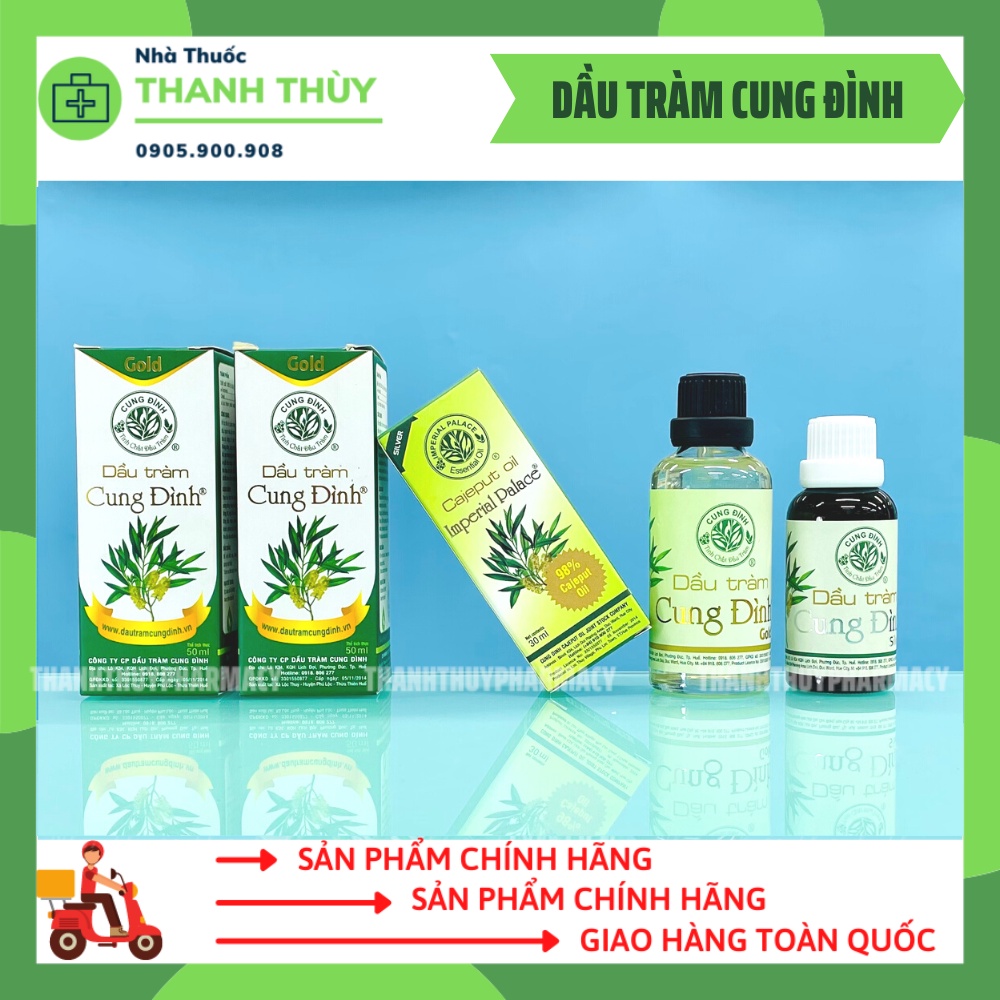 Dầu Tràm Cung Đình Huế  Phòng Chống Cảm Lạnh, Giữ Ấm Cơ Thể,Phòng Và Làm Giảm Các Vết Côn Trùng Cắn
