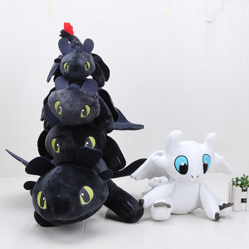 Thú nhồi bông vải mịn hình rồng 40cm 33cm 22cm