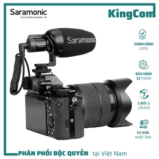 Saramonic vmic mini - micro thu âm cho điện thoại & máy ảnh cổng 3.5mm trs/trrs - hàng chính hãng/bảo hành 12 tháng