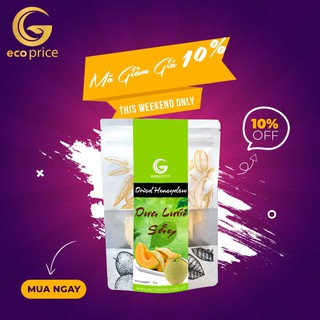 Dưa Lưới sấy thăng hoa giòn xốp ECOPRICE - Túi - 15G