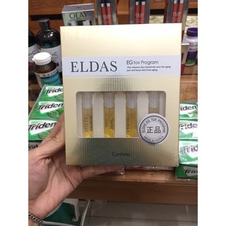 [Mẫu mới 2018]Tế Bào Gốc Chống Lão Hóa Tái Tạo Da Eldas EG Tox Program 2mlx40ea ( hộp 4 ống)