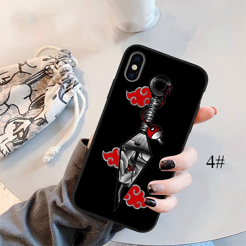 Ốp Điện Thoại Họa Tiết Naruto Cho iPhone 13 12 Pro Max Mini XS Max X AE40