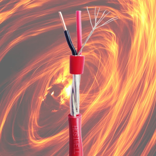 Cáp Điều Khiển Mạng Báo Cháy 1Px18AWG, Hosiwell P/N: 9018 giá 1 cuộn 305m