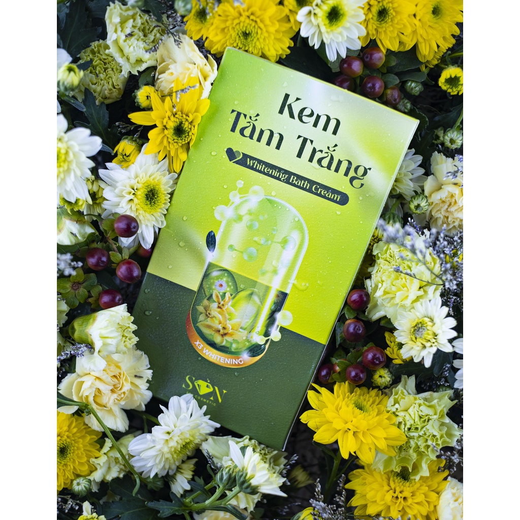 KEM TẮM TRẮNG BƯỞI S.O.N NGUYỄN TIÊN CHÍNH HÃNG