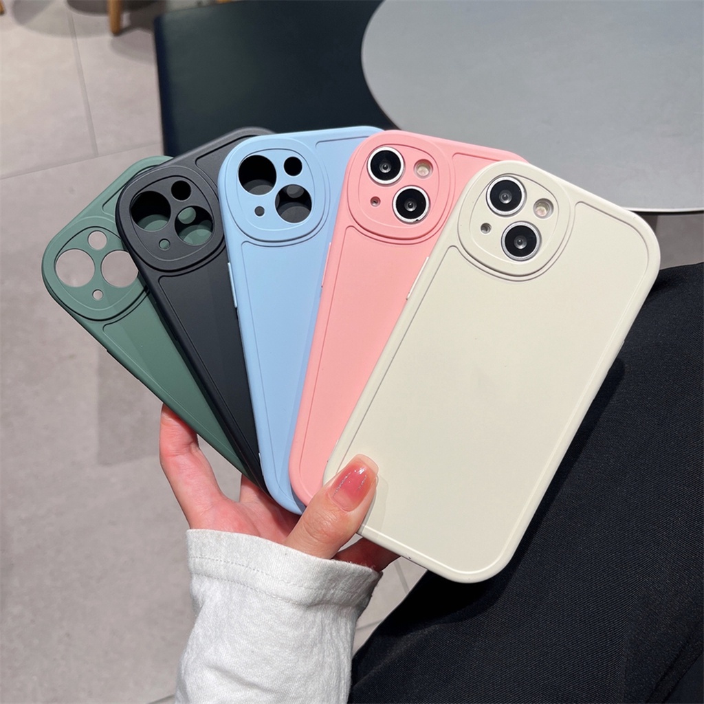 Ốp Điện Thoại Silicon Chống Rơi Cho iPhone 13 12 11 Pro max X/XS XR XSMAX 8 7 PLUS