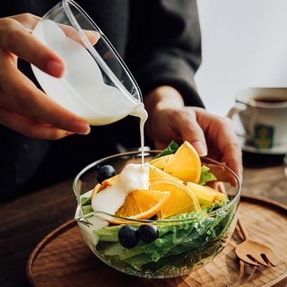 Tô Thủy Tinh Mini Cách Nhiệt Kèm Vòi Thoát Nước Cho Nhà Hàng