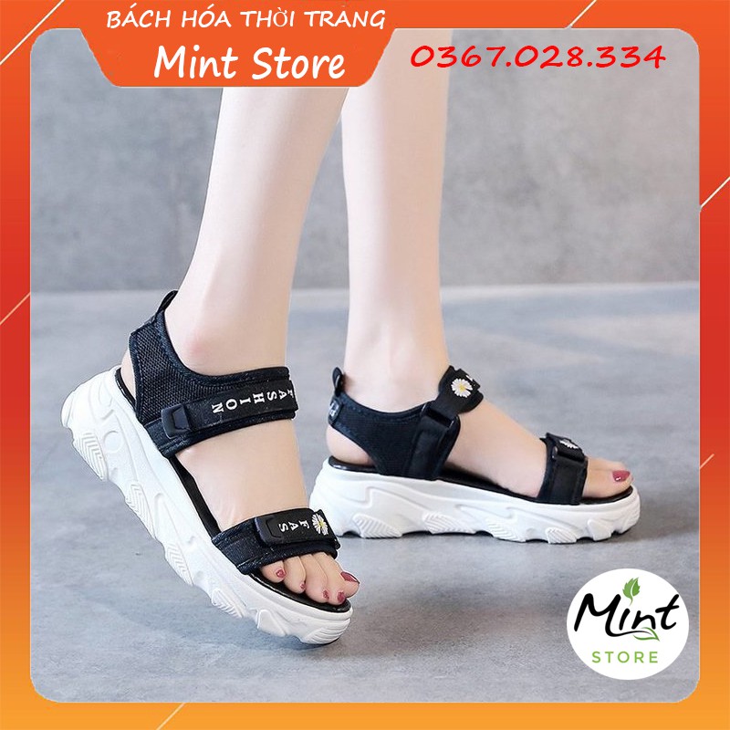 Sandal Nữ Đế Cao 3 cm Đi Học, Đi Chơi Hot trend G 128