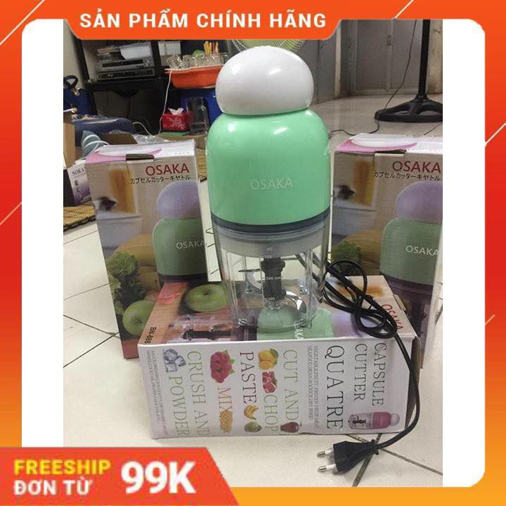 [Giảm 50%]  Máy xay osaka nắp tròn DH-807 350W Máy xay sinh tố máy xay đá 4 lưỡi