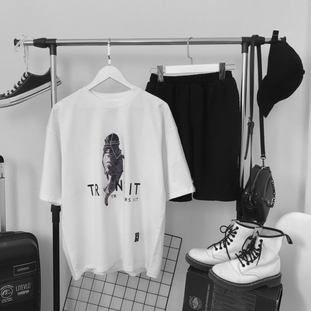 Áo thun tay lỡ Oversize Transit cao cấp, ODIN, áo phông oversize ngắn tay không cổ unisex Odin Clothing | BigBuy360 - bigbuy360.vn