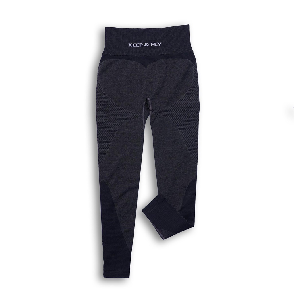 Quần Legging Dệt KEEP &amp; FLY Joli Form Ôm Body, Vải 4 Chiều Siêu Co Giãn, Tạo Cảm Giác Thoải Mái, Thấm Hút Thoát Hơi Tốt